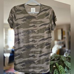 Camo Fitted Tee